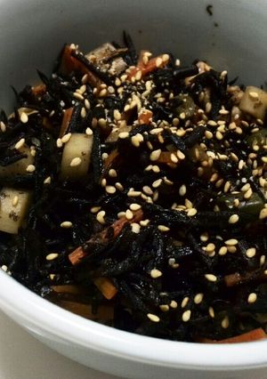 ☆味付けはあのふりかけで！しそひじき煮☆-レシピのメイン写真