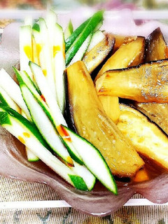 簡単!茄子のめんつゆ漬け~ピリ辛ラー油⭐-レシピのメイン写真