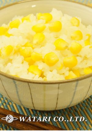 旬の美味しさでシンプル◇とうもろこしご飯-レシピのメイン写真