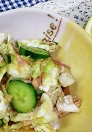 キャベツとツナのレモン醤油和え-レシピのメイン写真