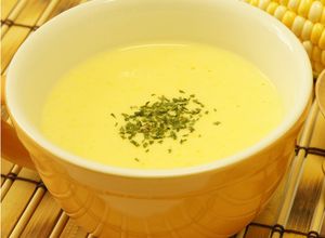 とうもろこしのスープ◇ミキサーなし夏野菜-レシピのメイン写真