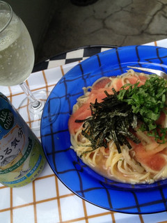 エノキでカサ増し!ヘルシー明太パスタ-レシピのメイン写真