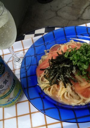 エノキでカサ増し！ヘルシー明太パスタ-レシピのメイン写真