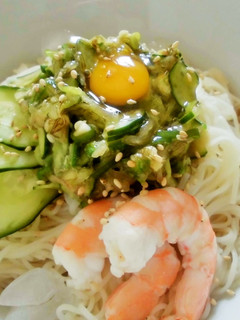 山形のだしでぶっかけ素麺-レシピのメイン写真