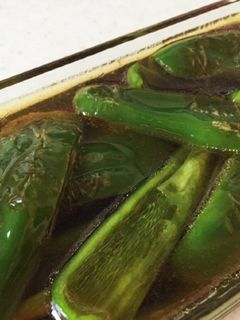 作り置き☆ピーマンの焼き浸し-レシピのメイン写真