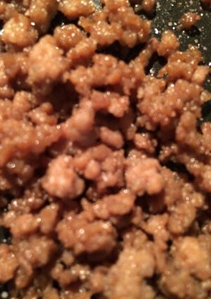 弁当にぴったりしっとり肉そぼろ-レシピのメイン写真