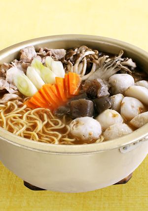 みそ味を使って「芋煮風」-レシピのメイン写真