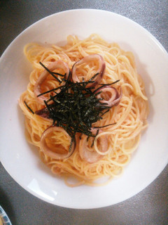 タラマヨパスタ-レシピのメイン写真