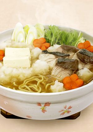 しょうゆ味を使って「雪見鍋風」-レシピのメイン写真