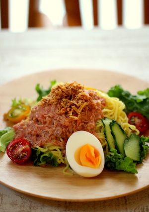 冷凍トマトで太陽のラーメンサラダ-レシピのメイン写真
