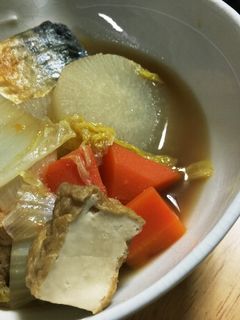 塩サバと野菜の煮物-レシピのメイン写真