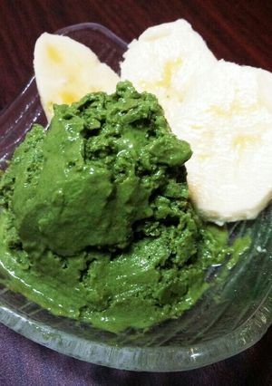 濃厚ﾊﾞﾅｰﾇ抹茶＊ｼﾞｪﾗｰﾄ-レシピのメイン写真