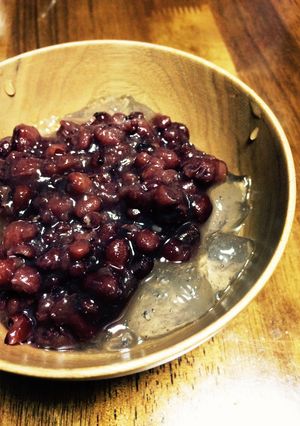 片栗粉で包まない葛饅頭風-レシピのメイン写真