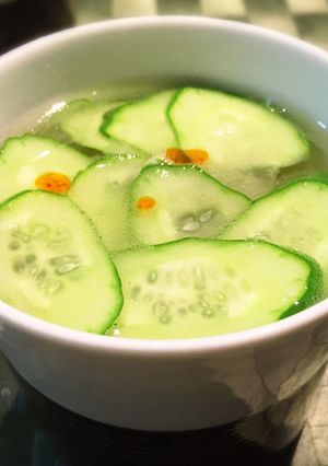 鍋不要のエスニック風スープ-レシピのメイン写真