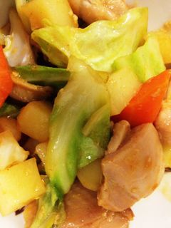 鶏肉と野菜の味噌炒め-レシピのメイン写真