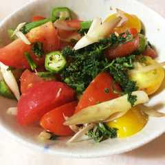 รูปของ 夏バテに♪さっぱり夏野菜の酢味噌和え