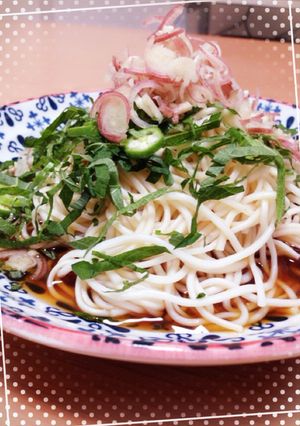 梅鰹ダシのさっぱり冷麦-レシピのメイン写真