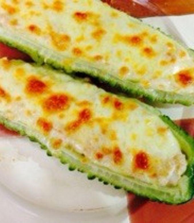 ゴーヤのツナチーズ焼き-レシピのメイン写真