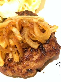 酢玉ねぎで☆和風ハンバーグソース-レシピのメイン写真