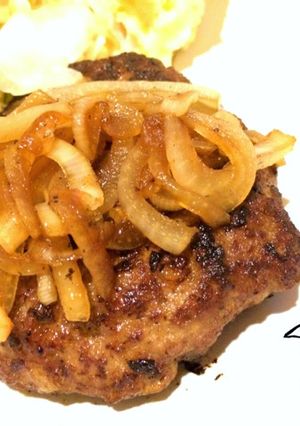 酢玉ねぎで☆和風ハンバーグソース-レシピのメイン写真