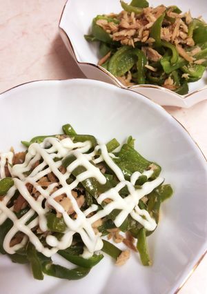 ピーマン消費に!ツナ炒め-レシピのメイン写真