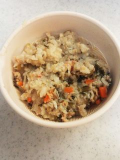 離乳食後期シーチキンとシラスの炊込みご飯-レシピのメイン写真