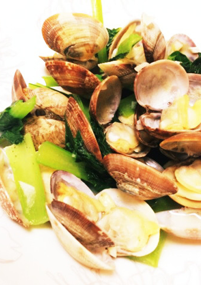 余った野菜とあさりの酒蒸し-レシピのメイン写真