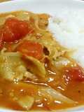フライパンで作る！ヘルシートマトカレー☆