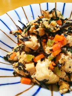 肉なしでも美味しい♪炒り豆腐-レシピのメイン写真
