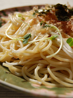 春の訪れ♪うどの梅風味パスタ-レシピのメイン写真