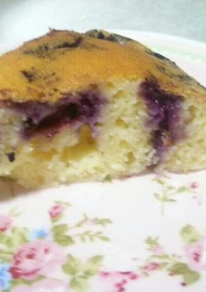炊飯器deブルーベリーのヨーグルトケーキ-レシピのメイン写真