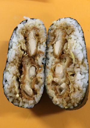 おにぎらず【チキンカツ】-レシピのメイン写真