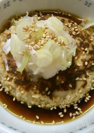簡単ヘルシー！イワシの 豆腐ハンバーグ♪-レシピのメイン写真