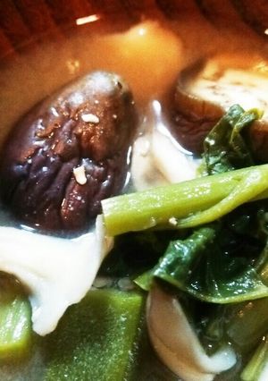 ＊夏野菜のとろとろ味噌汁＊-レシピのメイン写真