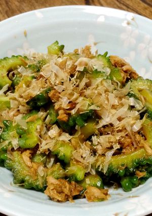 簡単！苦くない！？ゴーヤのツナ醤油炒め-レシピのメイン写真
