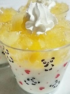 レアチーズ風夏の爽やかゼリー-レシピのメイン写真