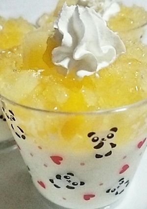 レアチーズ風夏の爽やかゼリー-レシピのメイン写真