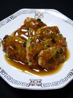 簡単!枝豆餃子ハンバーグ-レシピのメイン写真