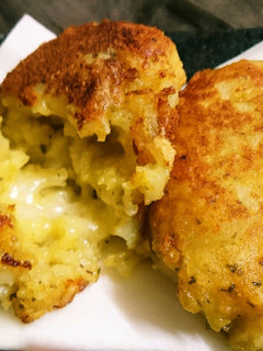 チーズinハッシュドポテト(カレー味)-レシピのメイン写真