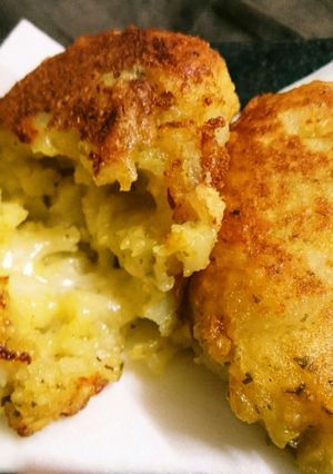 チーズinハッシュドポテト(カレー味)-レシピのメイン写真
