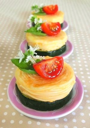 そうめんのピカタ＊簡単 可愛いおもてなし-レシピのメイン写真