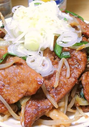 簡単本格！ ラーメン屋さんのレバニラ炒め-レシピのメイン写真