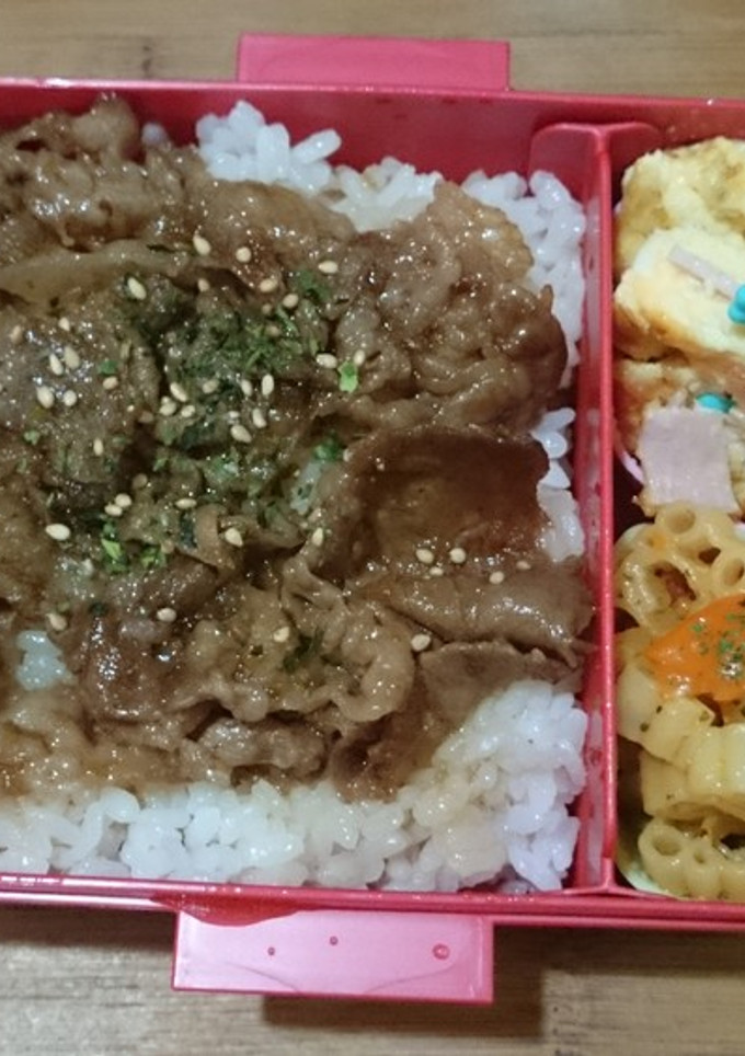 超簡単( v^-゜)♪豚の生姜焼き-レシピのメイン写真