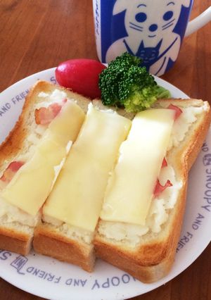 残り物アレンジ★ポテトトースト-レシピのメイン写真
