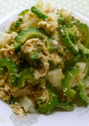 ゴーヤーとツナの味噌炒め♪-レシピのメイン写真