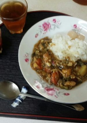 血管プラークダイエット431（朝カレー）-レシピのメイン写真