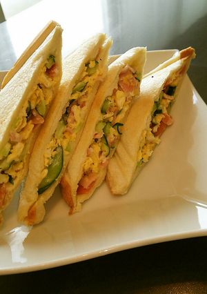 ～喫茶店の味～激ウマ☺ホットサンド～♪-レシピのメイン写真