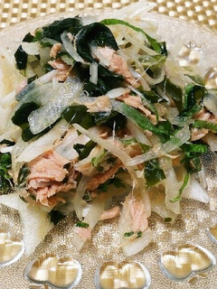 ツナと玉ねぎのさっぱりレモンサラダ-レシピのメイン写真