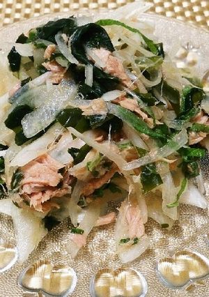 ツナと玉ねぎのさっぱりレモンサラダ-レシピのメイン写真