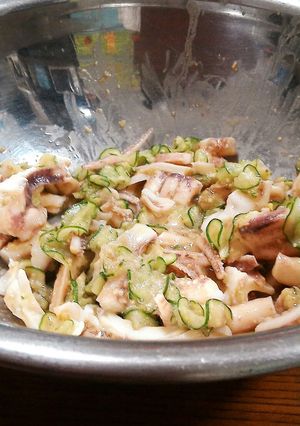 いかと胡瓜の酢味噌和え-レシピのメイン写真